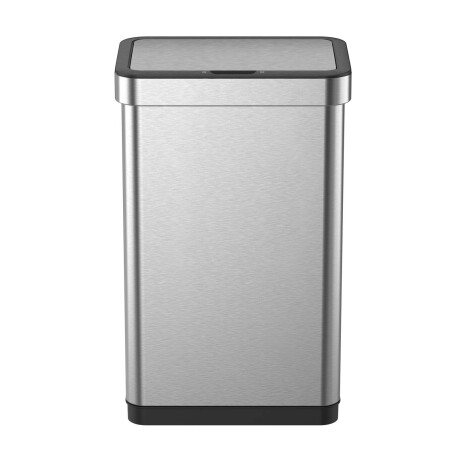 PAPELERA CON SENSOR, 50 LT ACERO-INOXIDABLE GRIS EK9578MMT