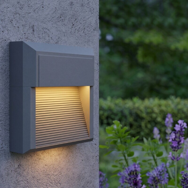LEA1033 Luminaria LED 2W De Escalera Toronto Gris