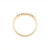 Anillo Sin Fin-Oro bajo-Piedra zirconia-AN8011 conpiedra