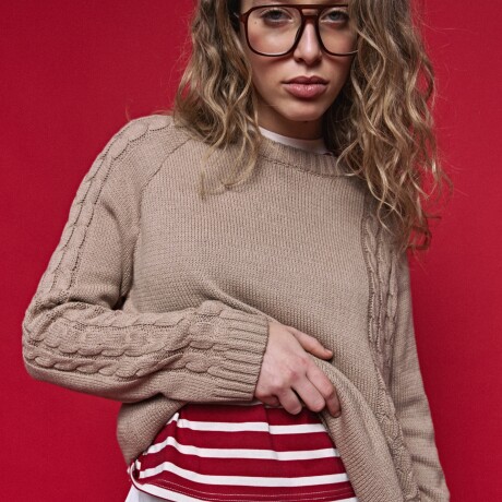 SWEATER MILI Tostado