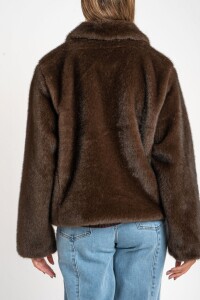 Abrigo Piel Chocolate