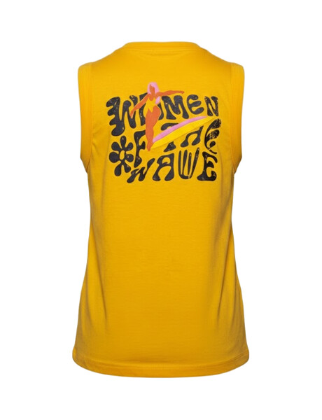 Musculosa O'Neill Women of the Wave Banana Musculosa O'Neill Women of the Wave Banana