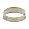 Esclava rayada con borde-Plata y Oro-Sin piedra-ES5016 sinpiedra
