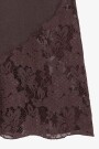 BERMUDA ENCAJE Marron