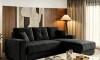 Sillón 3 cuerpos con Chaise Izquierdo - California Negro