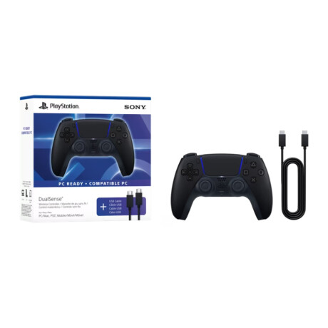 Control DualSense Wireless Controller - Midnight Black + USB Cable Control DualSense Wireless Controller - Midnight Black + USB Cable