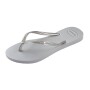 Sandalias Havaianas Slim Gloss Mujer Gris/Gris Hielo