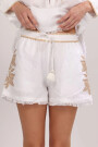 SHORT FRAGOLA Blanco