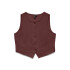 VMATHENA S/L O-NECK WAISTCOAT WVN ANDORRA