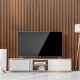 Set X16 Panel ranurado WPC 290x16cm MARRON OSCURO