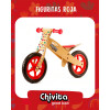 Chivita Bicicleta de equilibrio Figuritas Rojas