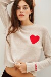 Sweater Coeur Crudo
