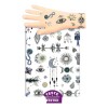 TATTOOS Set X50 Tatuajes Removibles Para Niños Djeco - Wicca