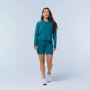 Short Oasis High-Waisted Short 6 Mujer Green Abyss