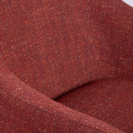 BUTACA TELA-Y-METAL NARANJA BERNA TERRACOT