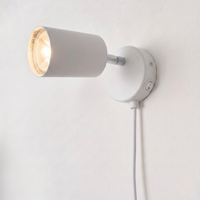 ARTEFACTO BOLD DE ADOSAR ORIENTABLE Luminaria de Pared Bold Blanco