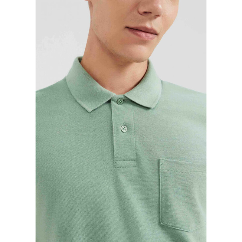 CAMISA POLO MM MASC VERDE CLARO