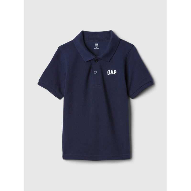 V-IE PIQUE POLO TAPESTRY NAVY