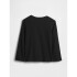 V-FRCH LS LOGO TEE BLACK