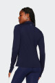 Remera Fabletics Manga Larga Feather Tech Azul