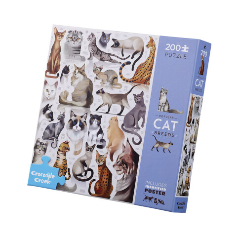 Puzzle Crocodile Creek 200 Piezas 45 x 61 cm Gato