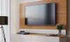 Rack para TV Stand Classic 1.4 - Linea Manhattan Natural/Blanco