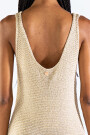 FRINGES DRESS Gold