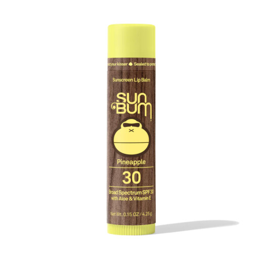 Protector labial Sun Bum Spf 30 Lip Balm – Pineapple 4.25 G / 0.15 Oz Protector labial Sun Bum Spf 30 Lip Balm – Pineapple 4.25 G / 0.15 Oz