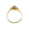 Anillo Trilogy-Oro bajo-Piedra Zirconia-AN8092 conpiedra