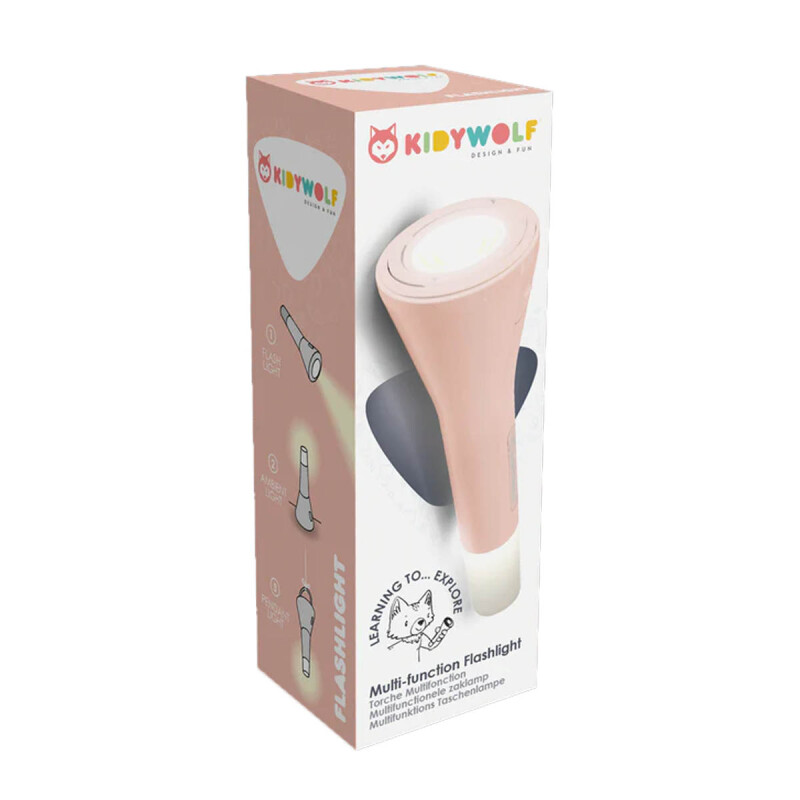 Linterna Multifunción Kidywolf Rosa Linterna Multifunción Kidywolf Rosa
