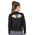 L/S FEM POLY/VIS/SPX EVERLAST SAVANNA BK W6 NEGRO