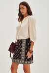 Falda Wrap Nilah Negro
