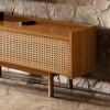 Rack de TV Dune Rattan 1.8 - Linea Manhattan Marrón