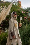 Pin Raphia Beige