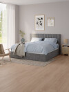 Estructura cama AGERFELD 2 Plazas 140x200 gris osc Estructura cama AGERFELD 2 Plazas 140x200 gris osc