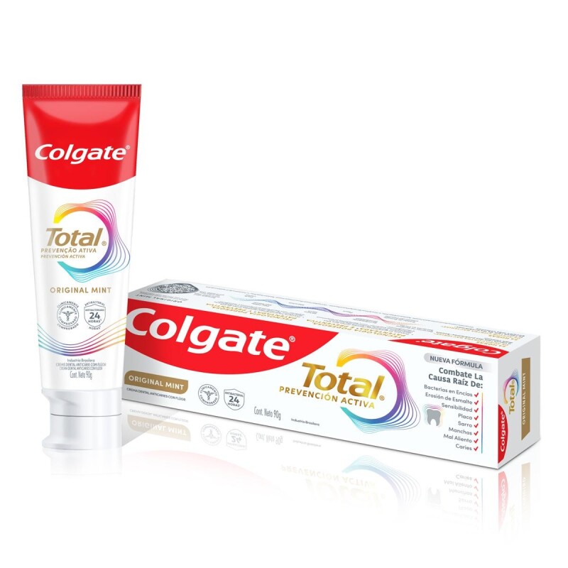 Pasta De Dientes Colgate Total Original Mint 90 Grs. Pasta De Dientes Colgate Total Original Mint 90 Grs.