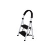 Escalera Tijera 2 Escalones De plastico Negro/Blanco