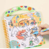 Libro mágico pintado con agua Unicornios