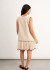 Vestido Magnolia corto Crudo