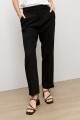 Pantalon slim sastrero negro