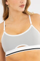 Top bretel fino sin costura 885 Gris