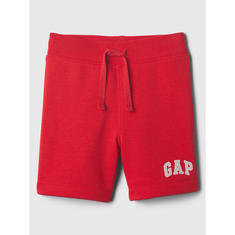 V-SOLID LOGO SHORT PURE RED V2