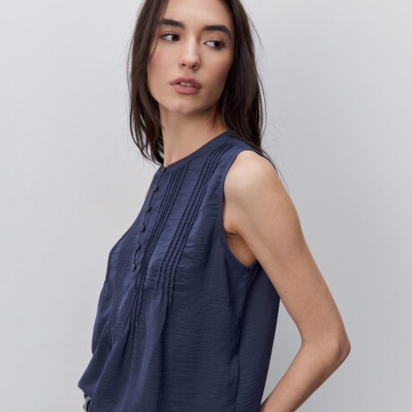 BLUSA NUPA Azul Marino