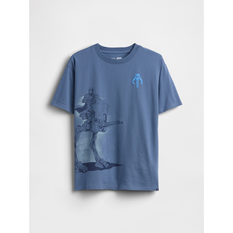 SW SS GRAPHIC RELAXED TEE BAINBRIDGE BLUE