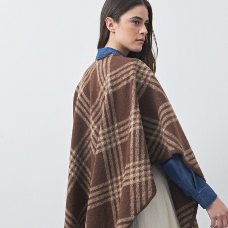 PONCHO HORIATIKI Chocolate