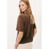 BLUSA MM FEM MARROM ESCURO