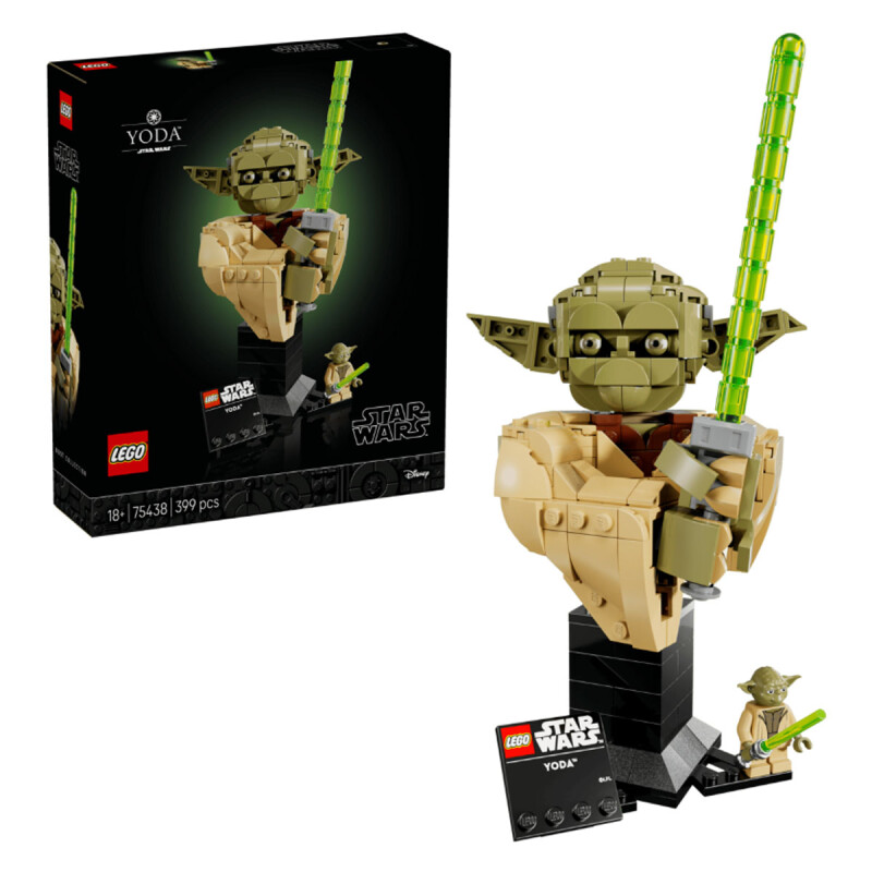 Busto de Yoda Star Wars Lego Busto de Yoda Star Wars Lego