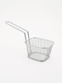CANASTO INOX PAPAS FRITAS PLATEADO