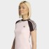 Remera Adidas 3 Rayas Rosado