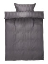 Juego funda nórdica satén NELL 155x220 gris osc Juego funda nórdica satén NELL 155x220 gris osc